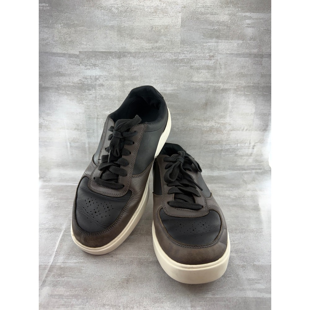 Cole Haan Grand 360 Men Brown Black Leather Low Top Sneakers C38991 Size 11M